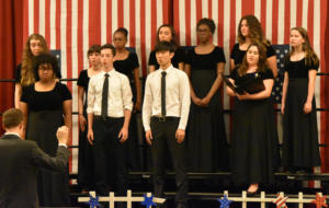 Phil-Mont Fine Arts Festival 2018 - high school choir